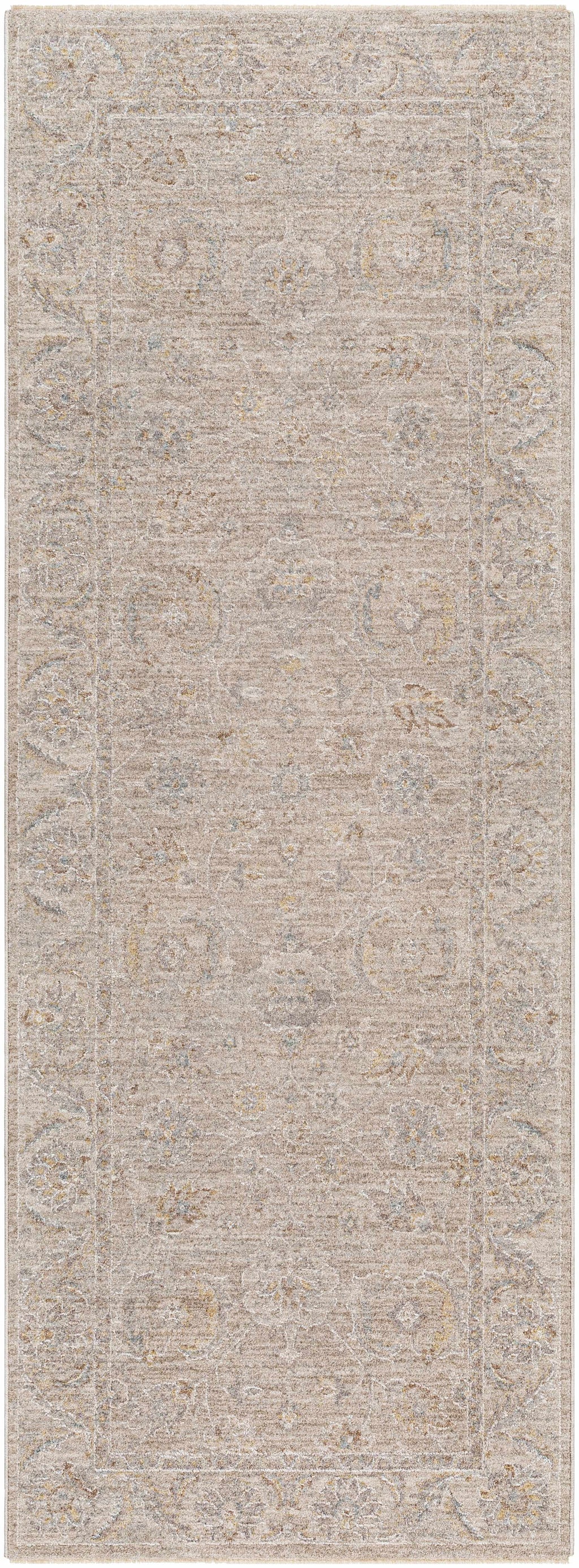 Brown Gray 10' x 14' Area Rug X452