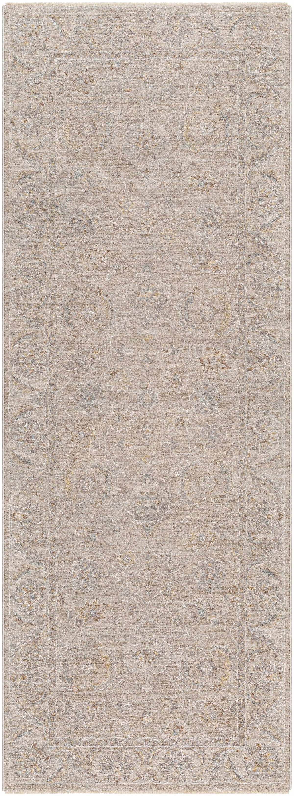 Brown Gray 10' x 14' Area Rug X452