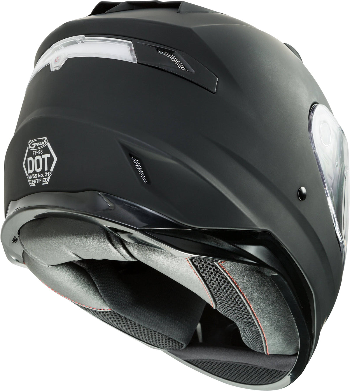 Matte Black Full Face Helmet V3850