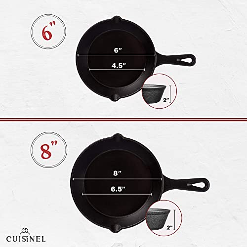Cast Iron Grill Pan Square 10.5-Inch Pre-Seasoned Skillet with Glass Lid R56201