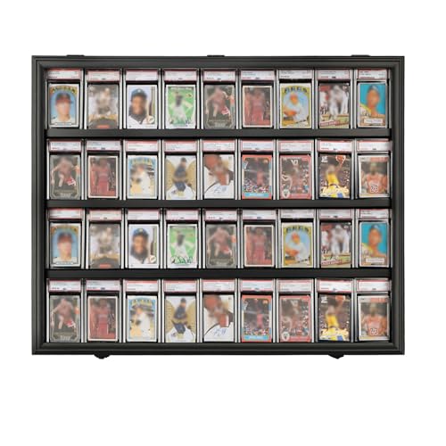 Sports Card Display Case with Lockable Acrylic Door W496258