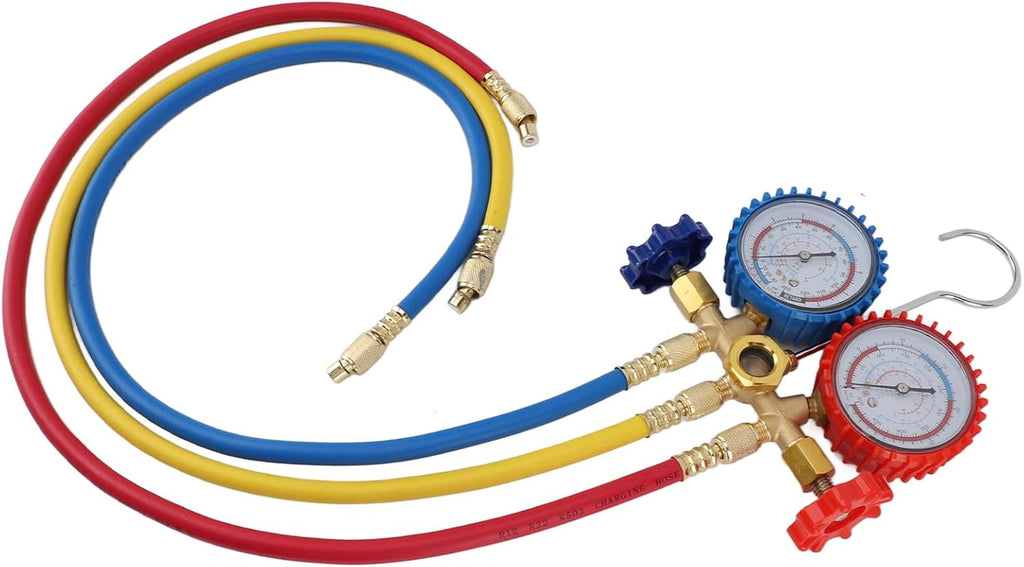 Double Head Anti Shock Vacuum Pressure AC Gauge Set M96834