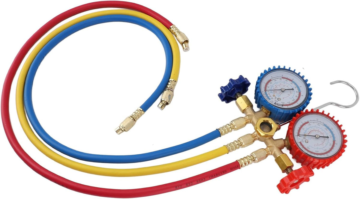 Double Head Anti Shock Vacuum Pressure AC Gauge Set M96834