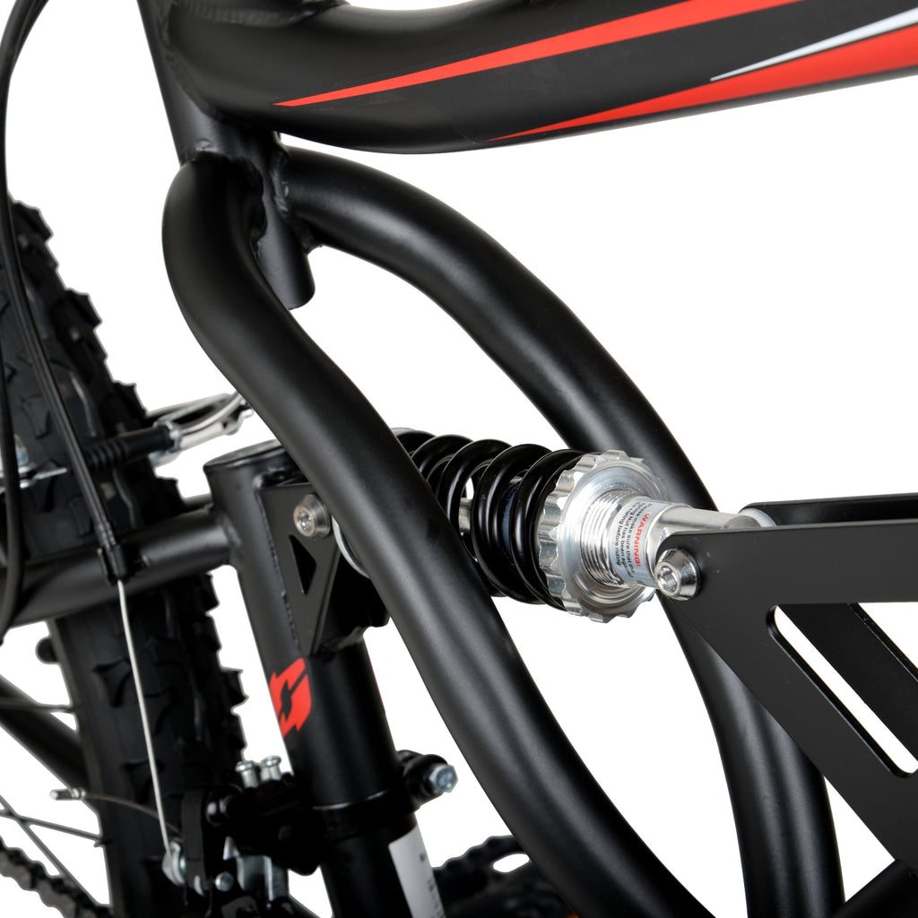 Black Dual Suspension Mountain Bike W797492