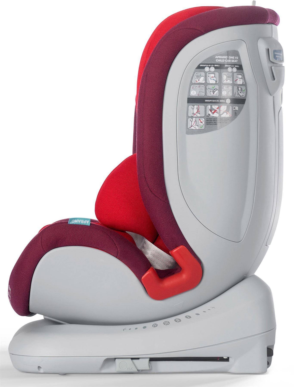 Chilli Red Child Car Seat E445535