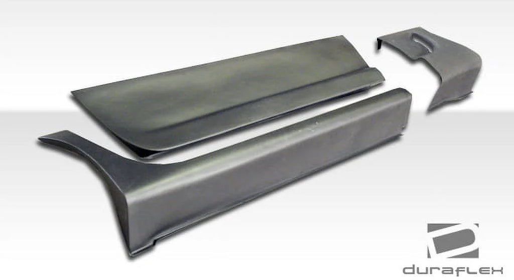 6 Piece Duraflex Side Skirts Rocker Panels with Doorcaps I2226