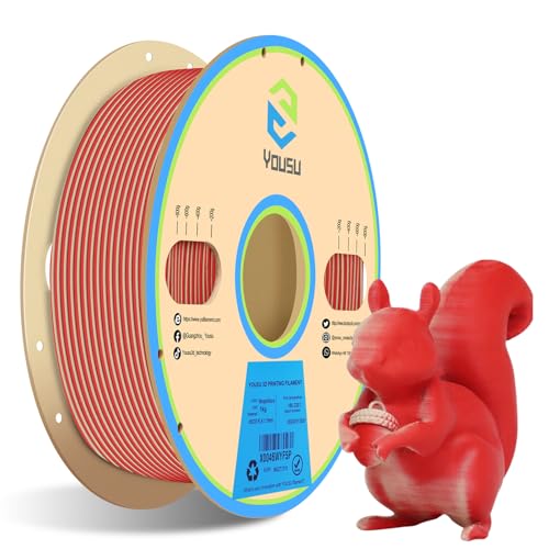 Dual Color Wood PLA Filament 1.75mm 1KG P8753
