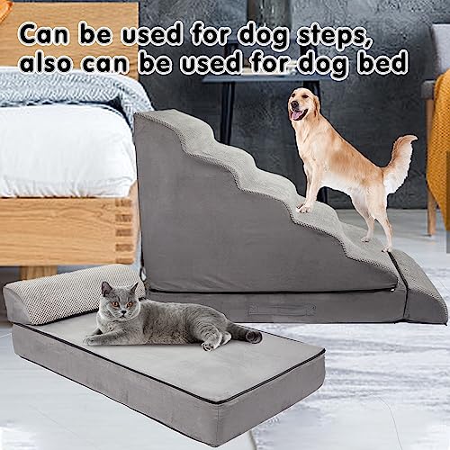 6 Step Non-Slip Pet Stairs for High Beds 30-36 inches W720420