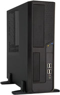 Black mATX Desktop Case with 300W PSU U976