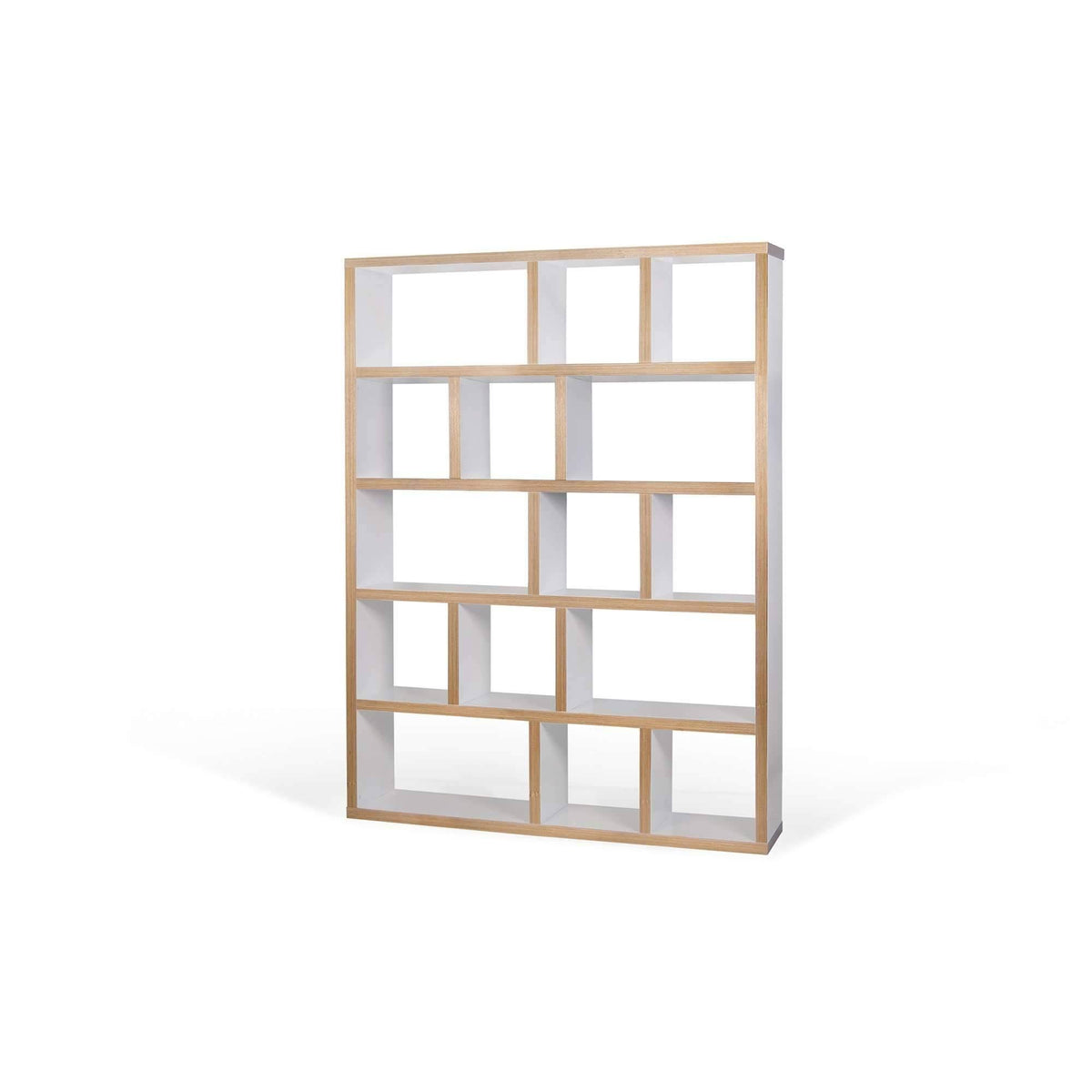 5 Levels Bookcase 150 cm Pure White Z9957