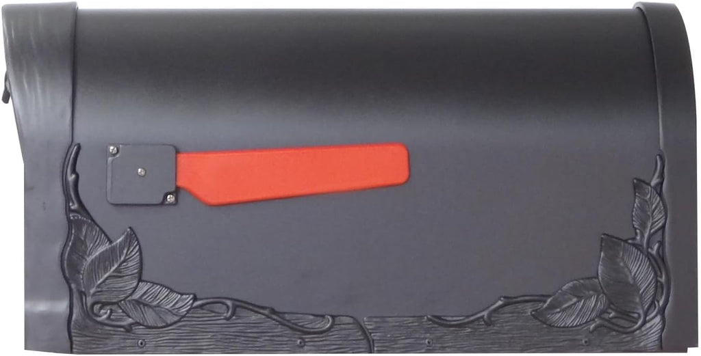 Floral Mailbox with Locking Insert and Mailbox Post M100841