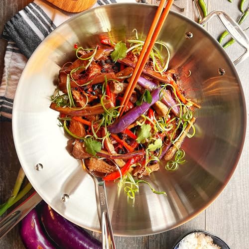 Stainless Steel 14-Inch Wok X242412