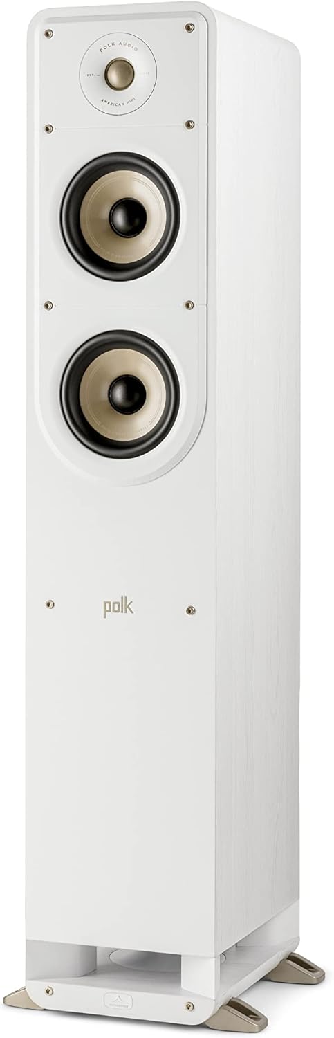Walnut Tower Speaker with 1" Tweeter and 5.25" Woofers R235796
