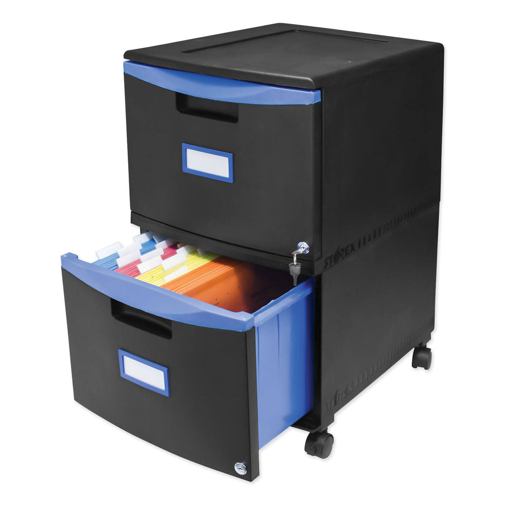 2-Drawer Mobile Filing Cabinet D375