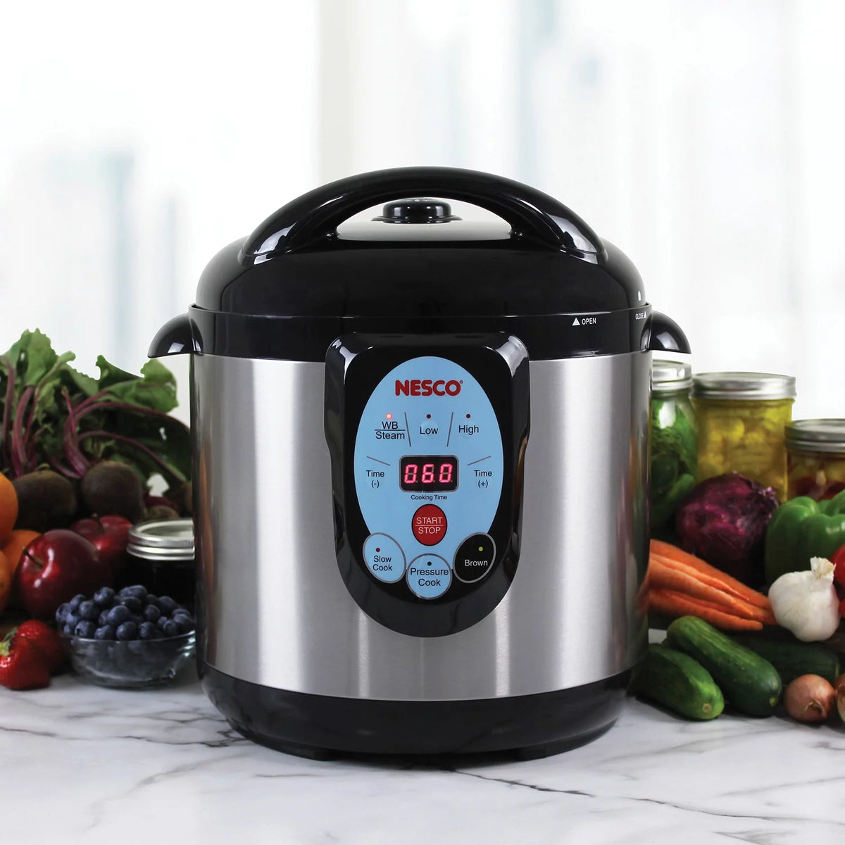 9.5 Qt Electric Smart Pressure Cooker and Canner K329