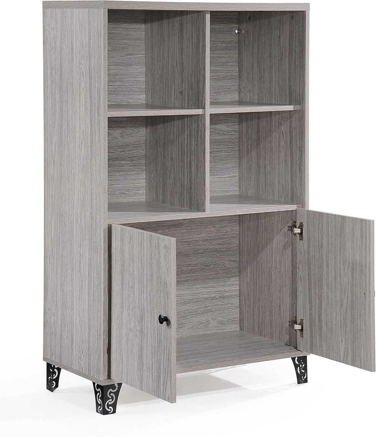 Black Grey Oak Cabinet M416