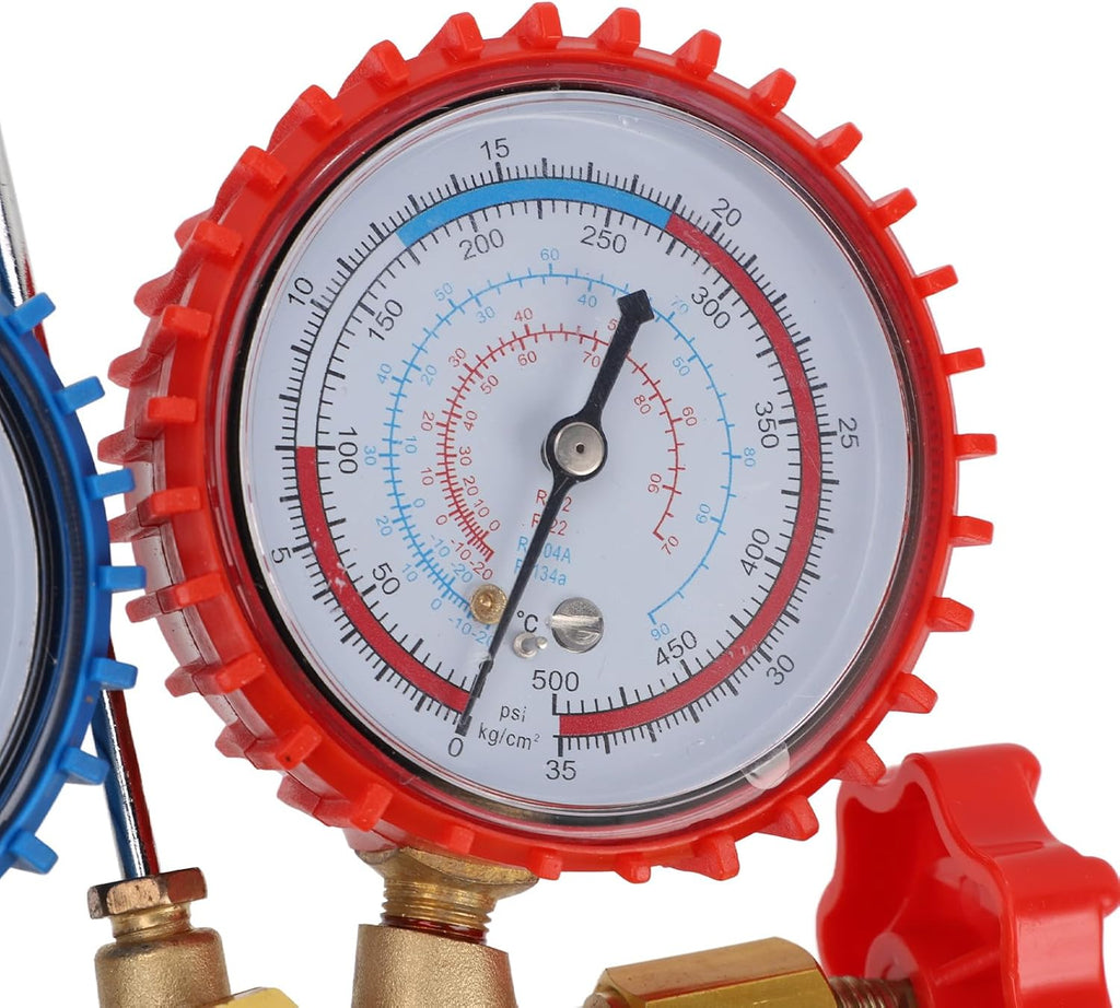 Double Head Anti Shock Vacuum Pressure AC Gauge Set M96834