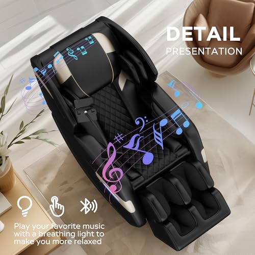 Massage Chair with Heat & Foot Rollers B4517