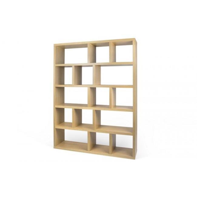 5 Levels Bookcase 150 cm Pure White Z9957