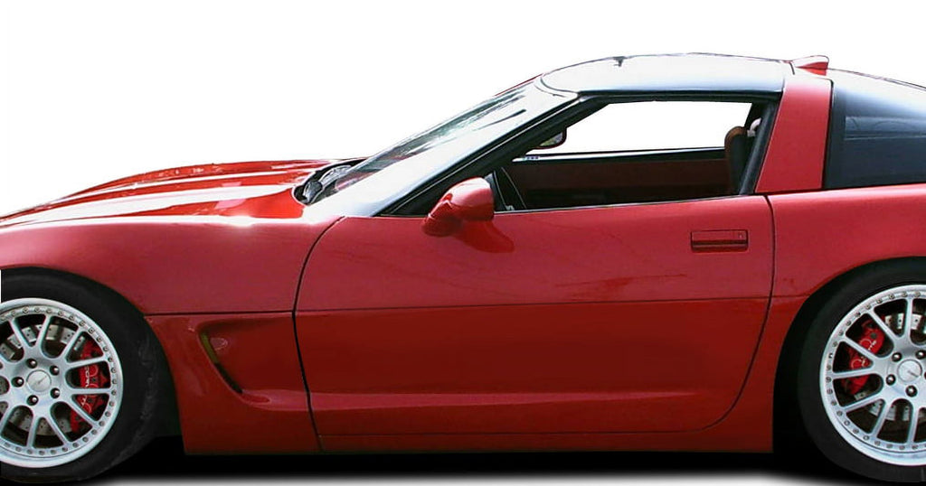 6 Piece Duraflex Side Skirts Rocker Panels with Doorcaps I2226