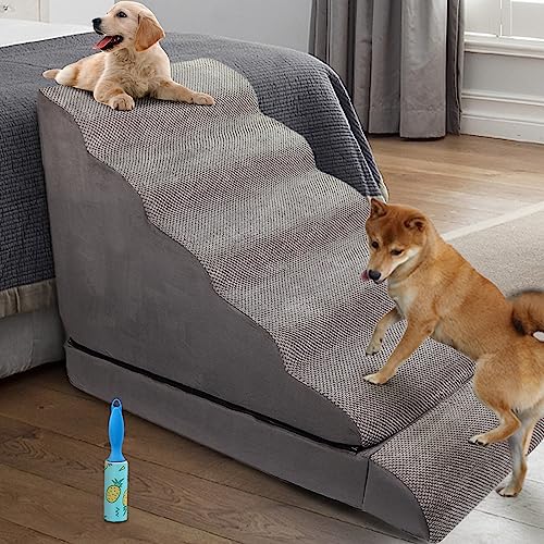 6 Step Non-Slip Pet Stairs for High Beds 30-36 inches W720420
