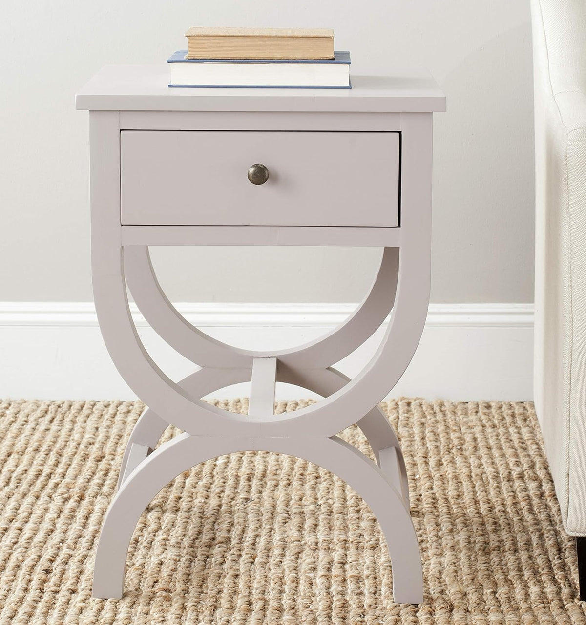 Quartz Grey Accent Table W72678