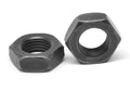 #4-40 x 3/16 x 1/16 Hex Machine Screw Nut Black Zinc Plated M406