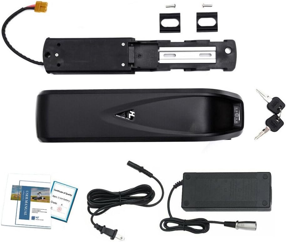 48V 20Ah Electric Bike Lithium Li-Ion Battery with 35A BMS 3A Charger C86758