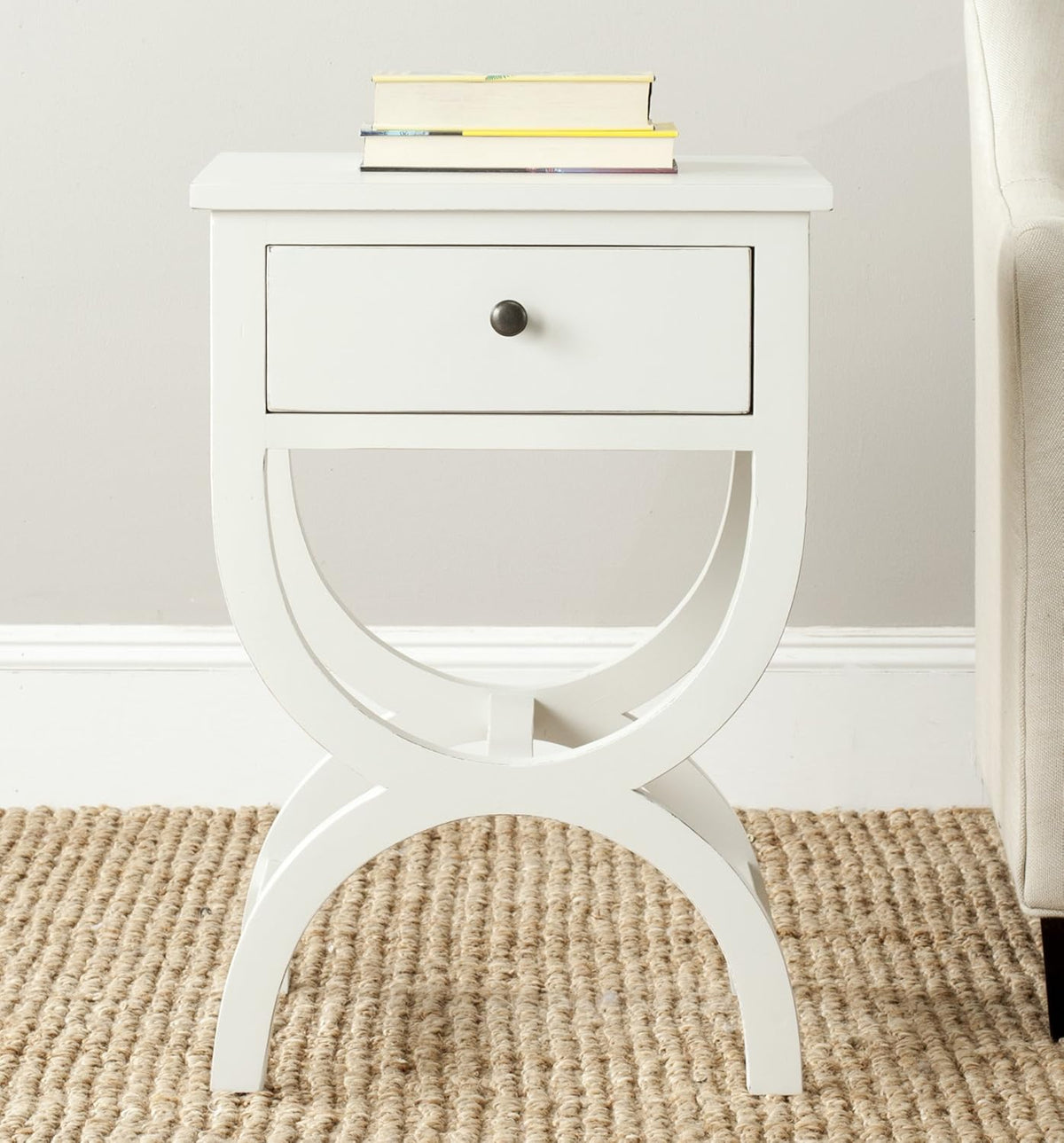 Quartz Grey Accent Table W72678