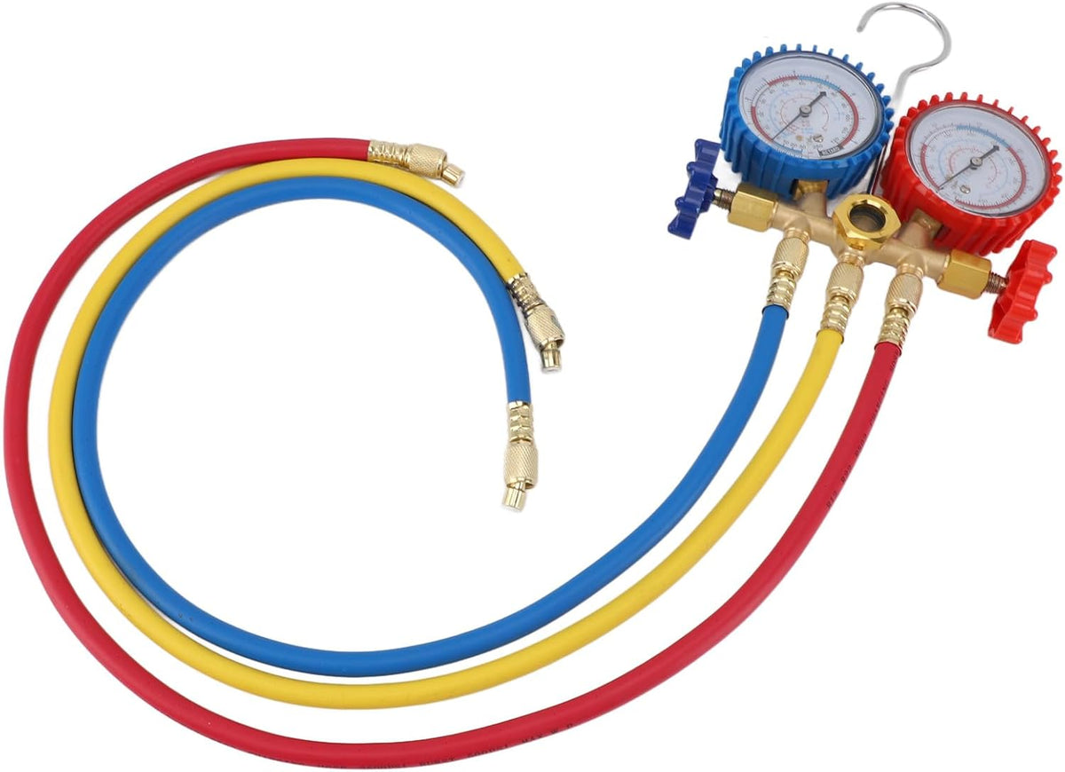 Double Head Anti Shock Vacuum Pressure AC Gauge Set M96834