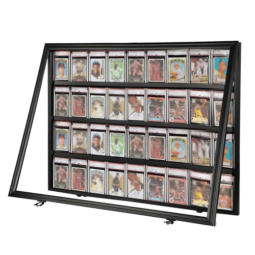 Sports Card Display Case with Lockable Acrylic Door W496258