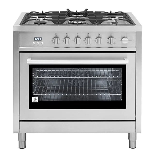 36-in 5 Burners 3.8-cu ft Convection Oven Freestanding Gas Range W7444