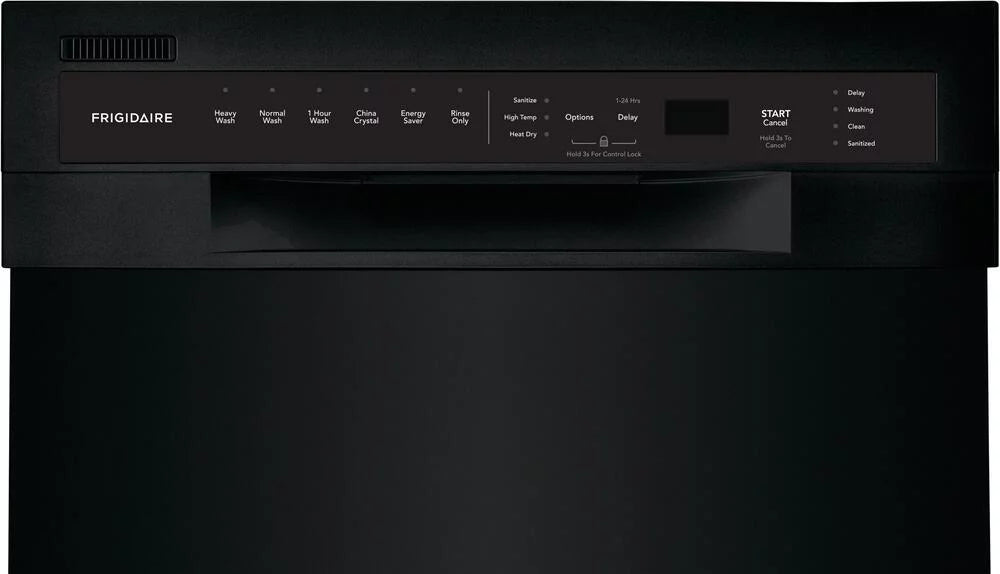 18 Inch Built In Black Dishwasher C311389