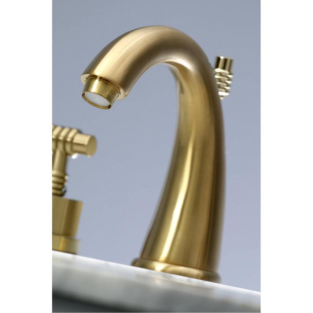 8-Inch Widespread Bathroom Faucet with Pop-Up Oil Rubbed Bronze W709