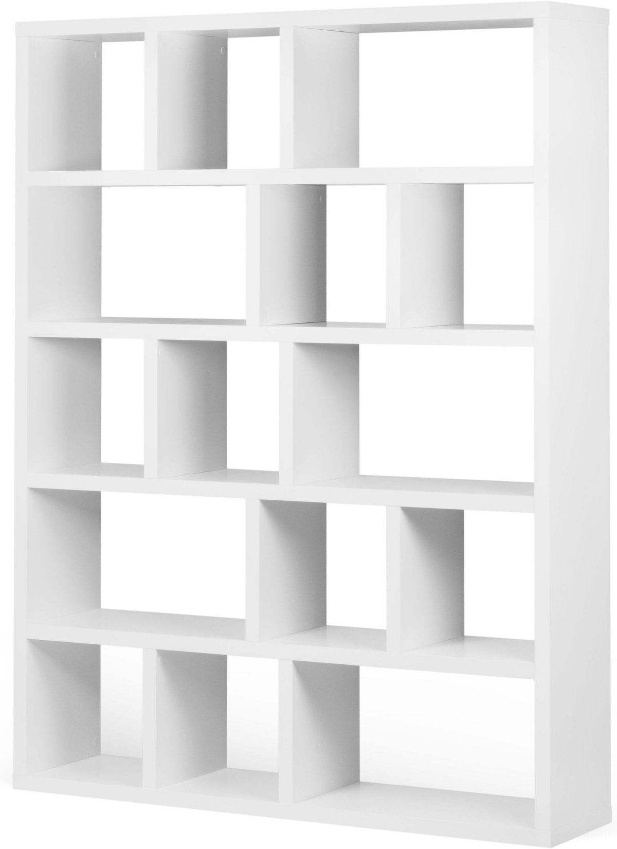 5 Levels Bookcase 150 cm Pure White Z9957