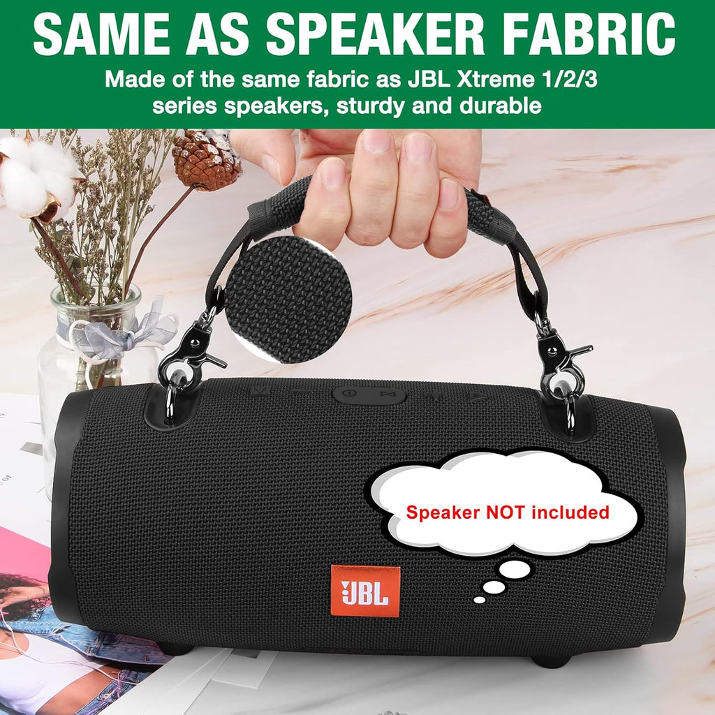 Black Removable Speaker Handle Strap U705646