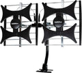 Multi-Directional Amplified HDTV Antenna up to 200 Mile Range UHF VHF 4K 1080P with 40ft Coaxial Cable H249947