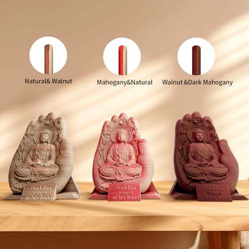 Dual Color Wood PLA Filament 1.75mm 1KG P8753