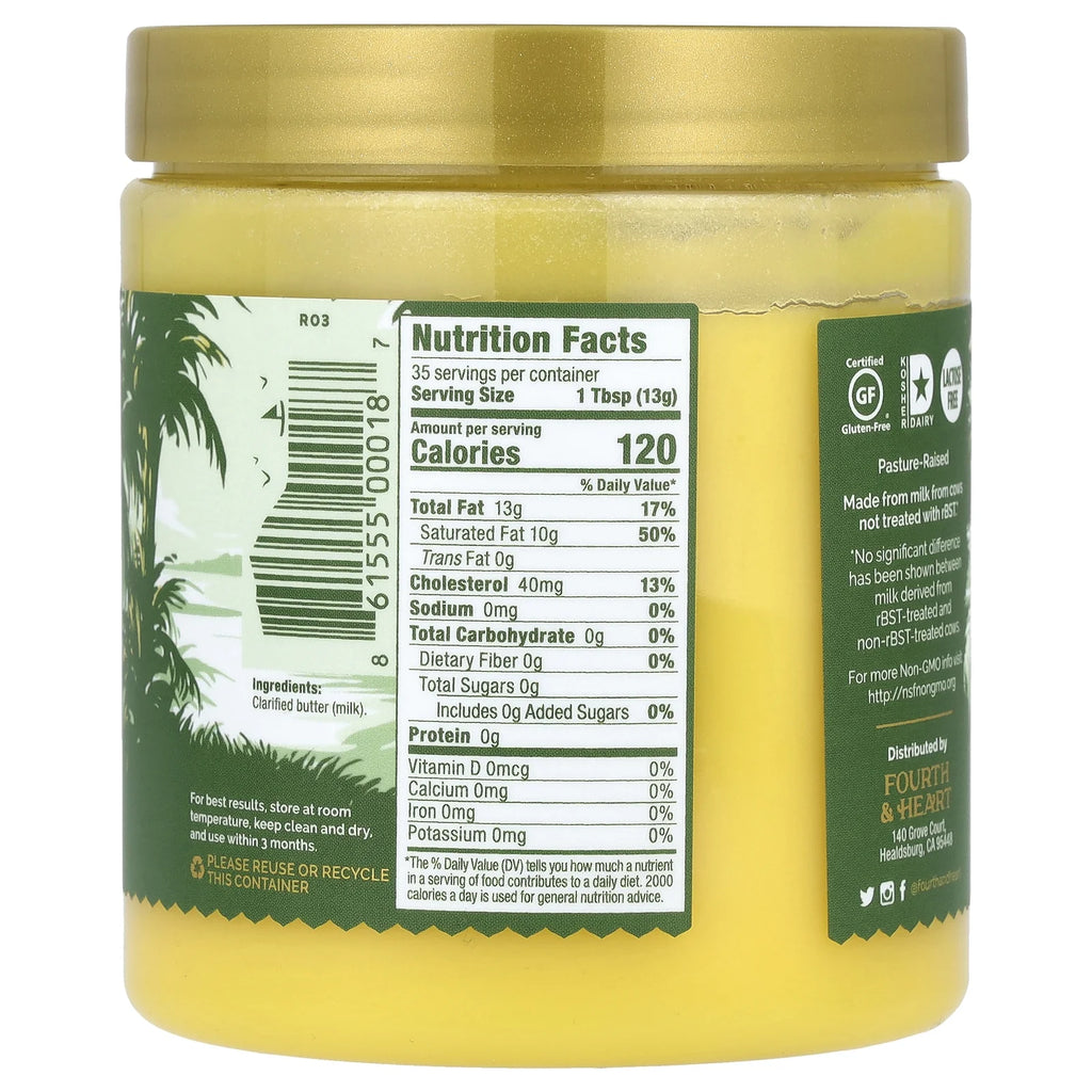 Grass Fed Clarified Butter, 16 oz A733376