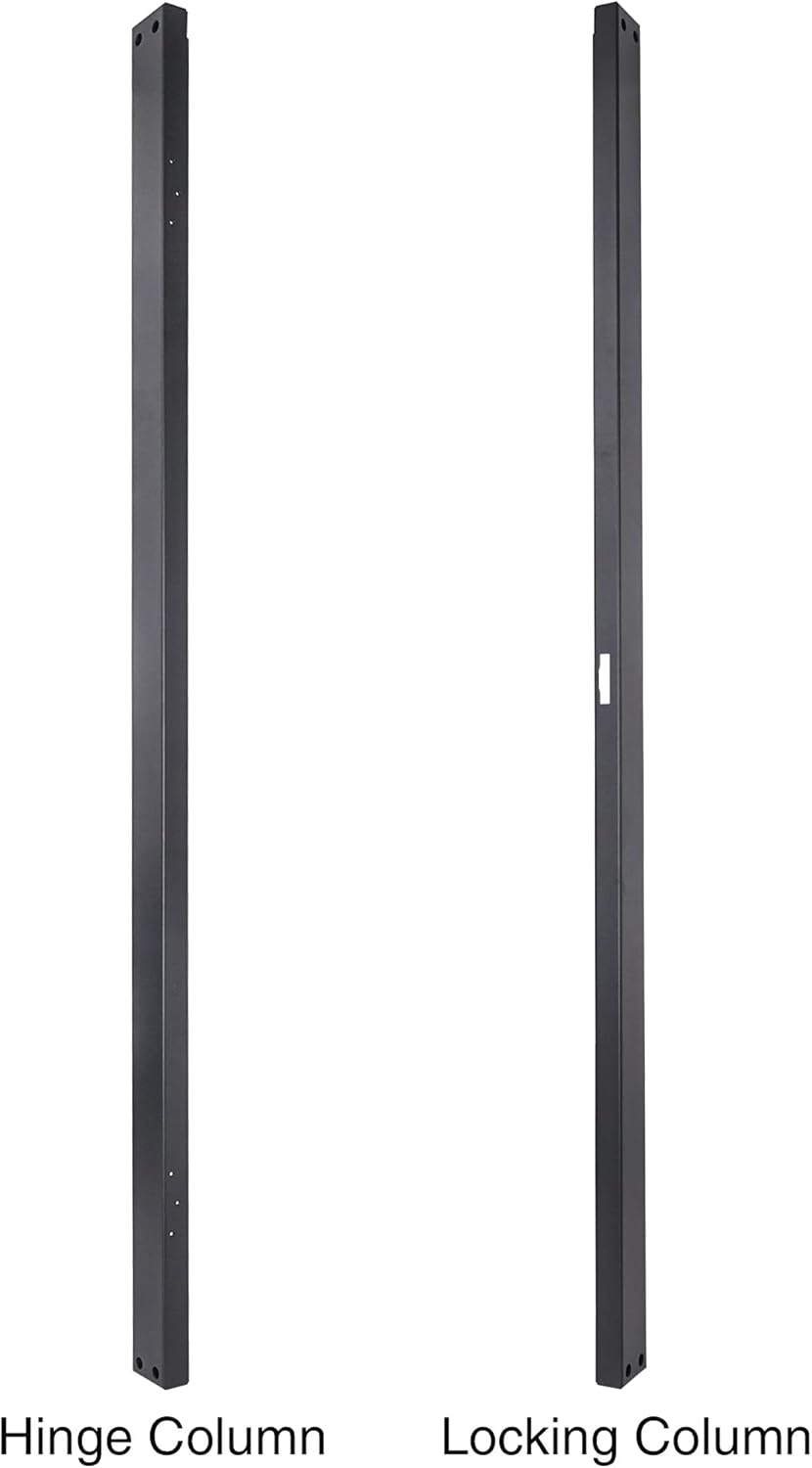 8U Steel Rack with Locking Casters L37715