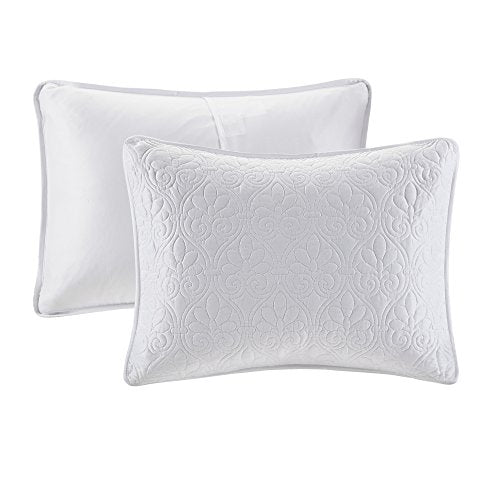 Cream King 3 Piece Reversible Quilt Set P1936