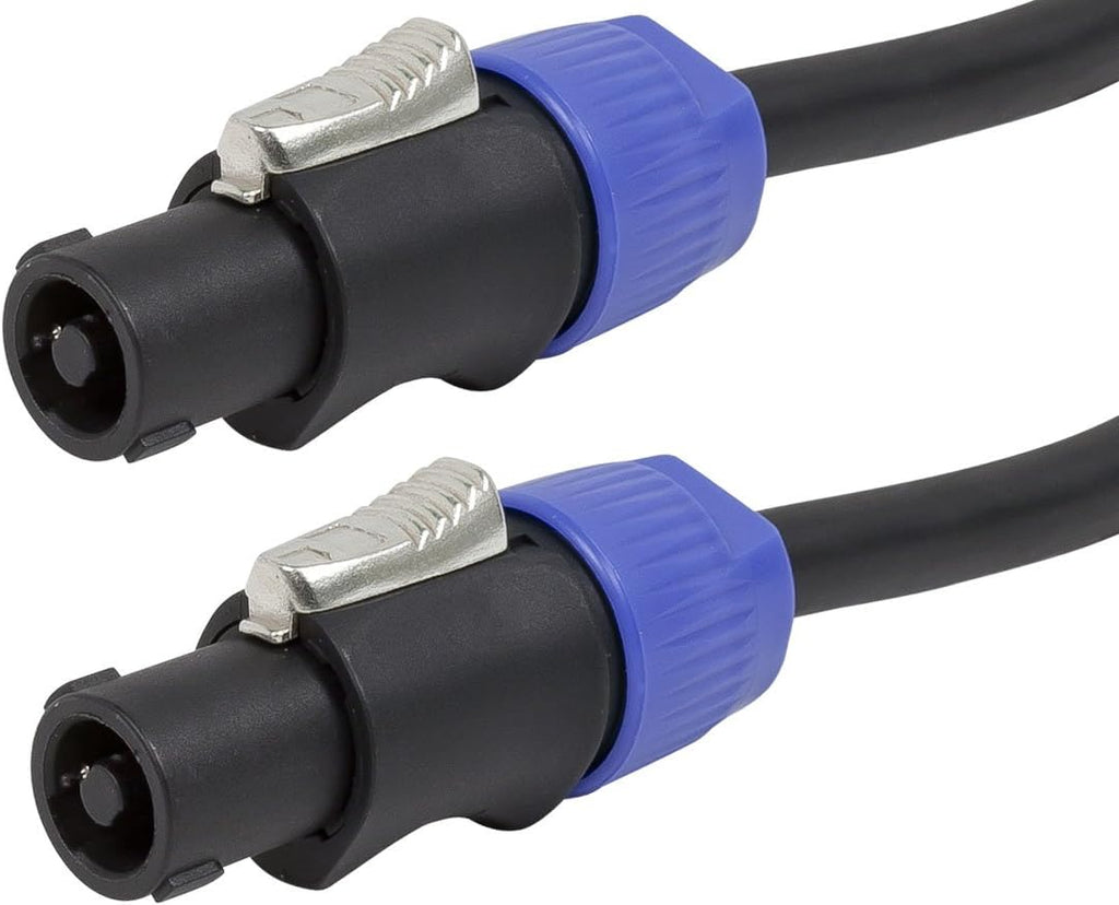 25ft 12AWG 2-conductor Speakon Type NL4FC Female to Speakon Type NL4FC Female Cable D207366