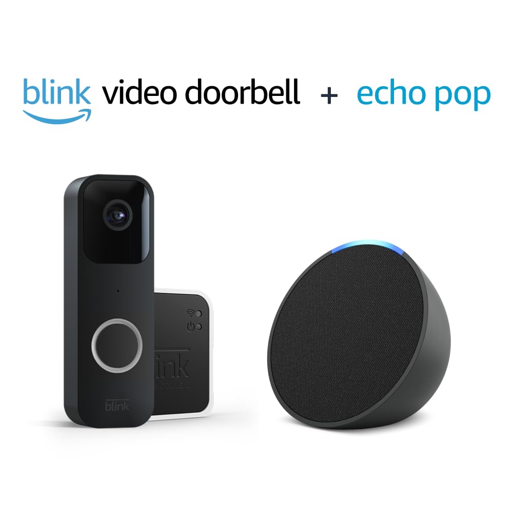 Video Doorbell System + Echo Pop O2847