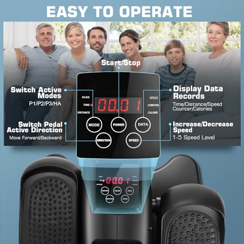 Electric Ellipse Leg Exerciser with Remote Control X402830
