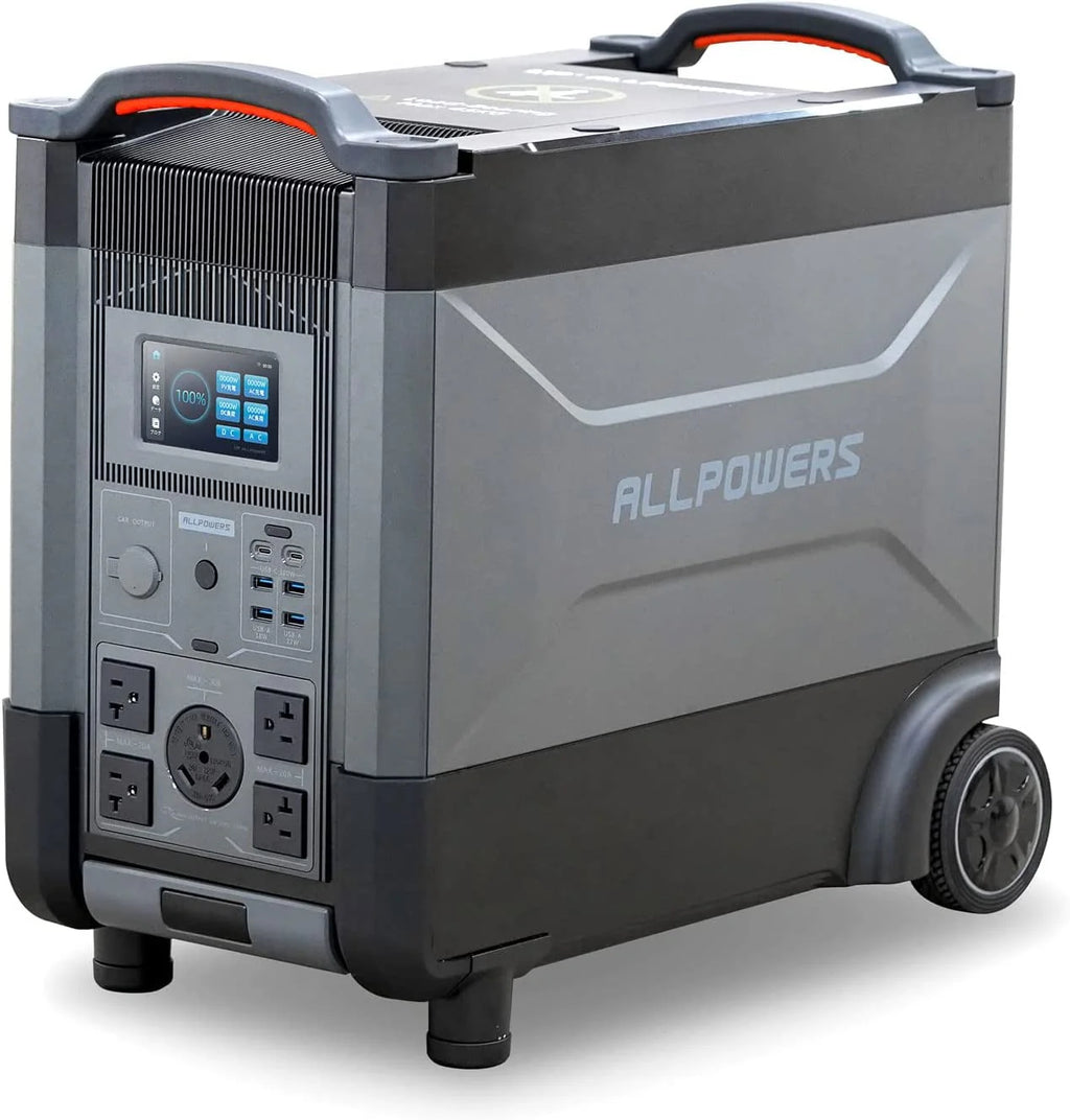 Portable Power Station, 3600Wh LiFePO4 Battery, 3600 Watt Y9843