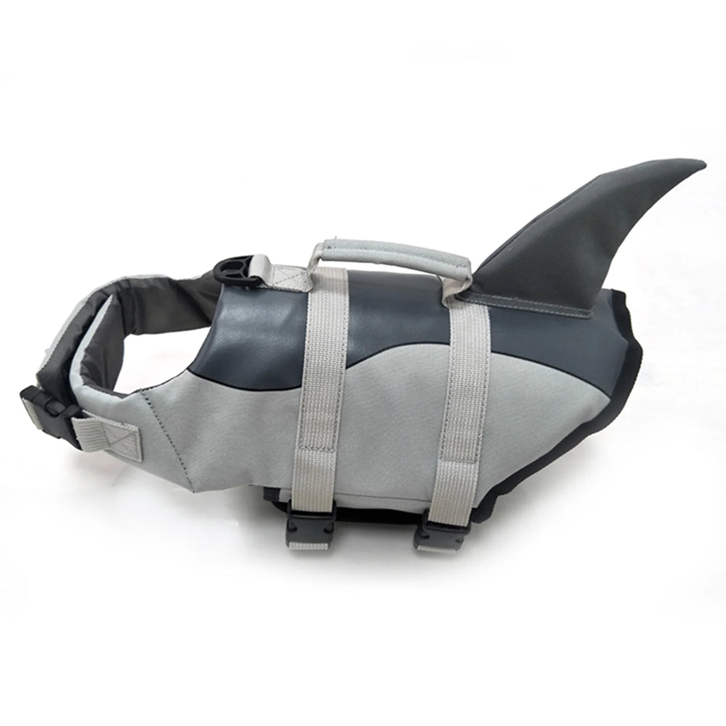 Dog Shark Swimsuit Vest Pet Safety Wear X114539