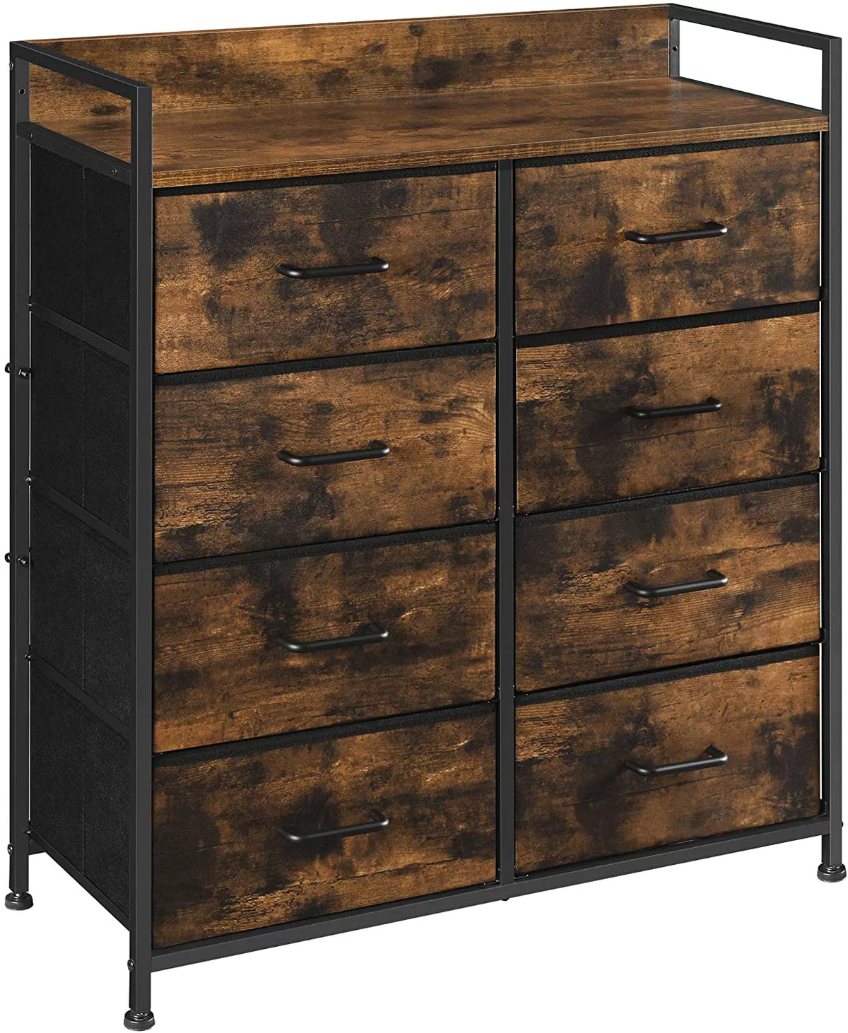 8 Fabric Storage Drawer Dresser with Metal Frame L58213