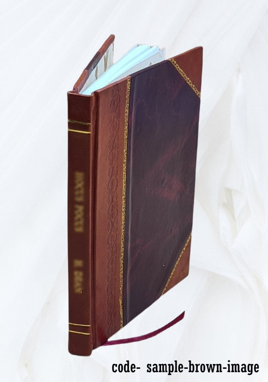 1925 Leather Bound Book C125