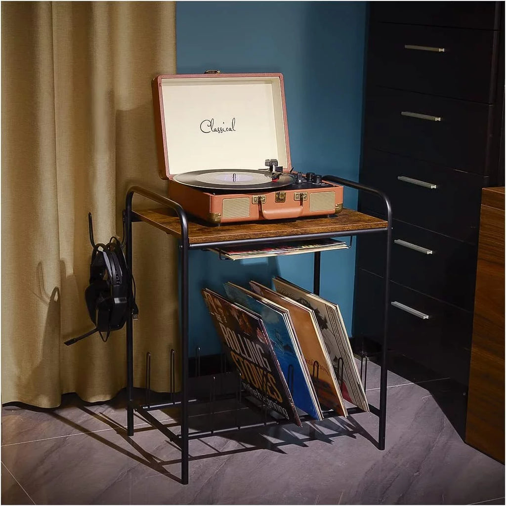 Vinyl Record Storage Cabinet I990