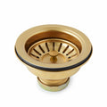 Matte Gold Kitchen Sink Strainer Set of Two E57319